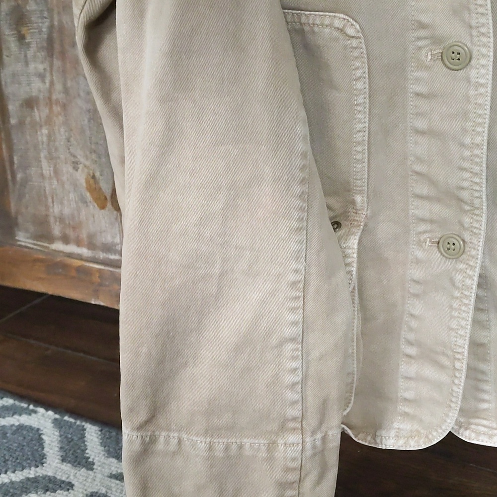 Vintage Y2K J.Crew X Avant Garde Cargo Jacket - Women's Medium - Picture 6 of 7